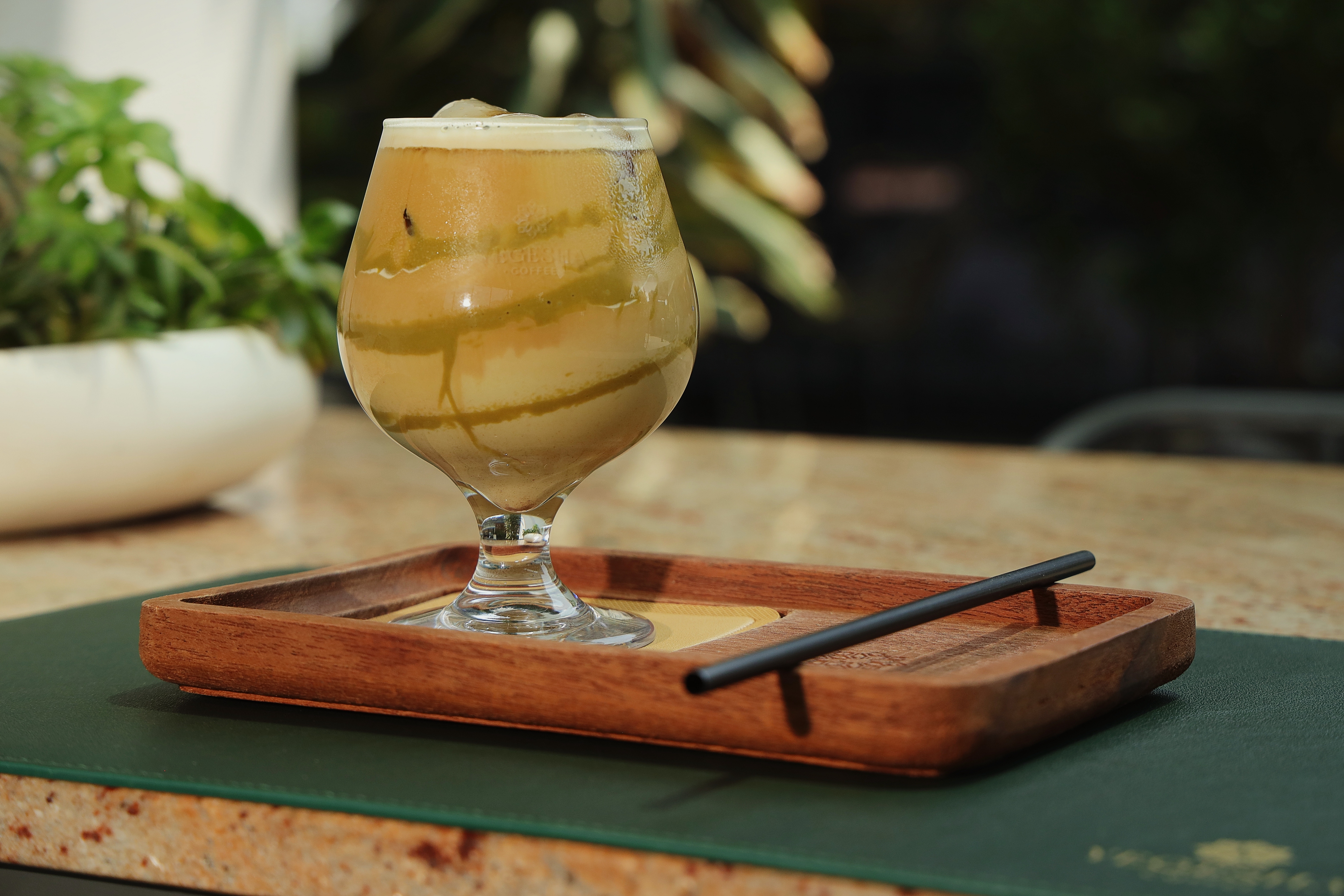 Iced Pistachio Latte